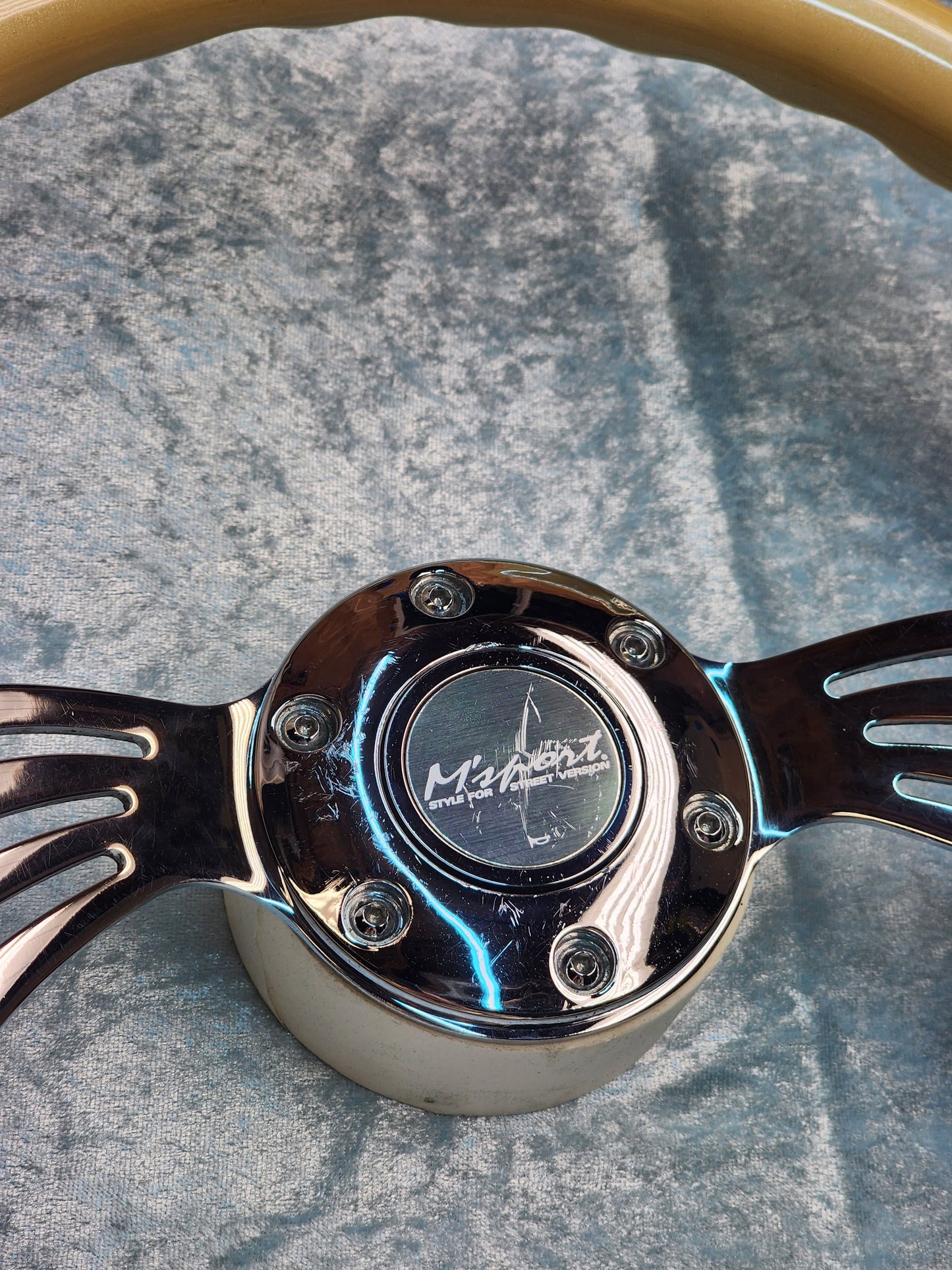 M-Sport Wooden Steering Wheel 