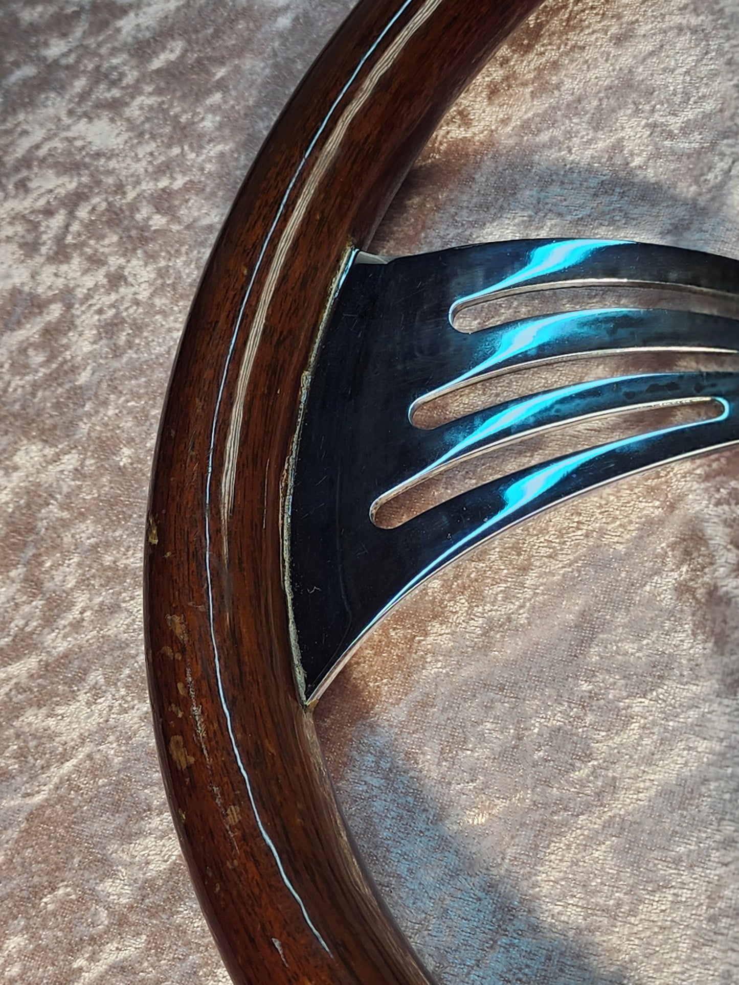 Wooden Steering Wheel 350mm