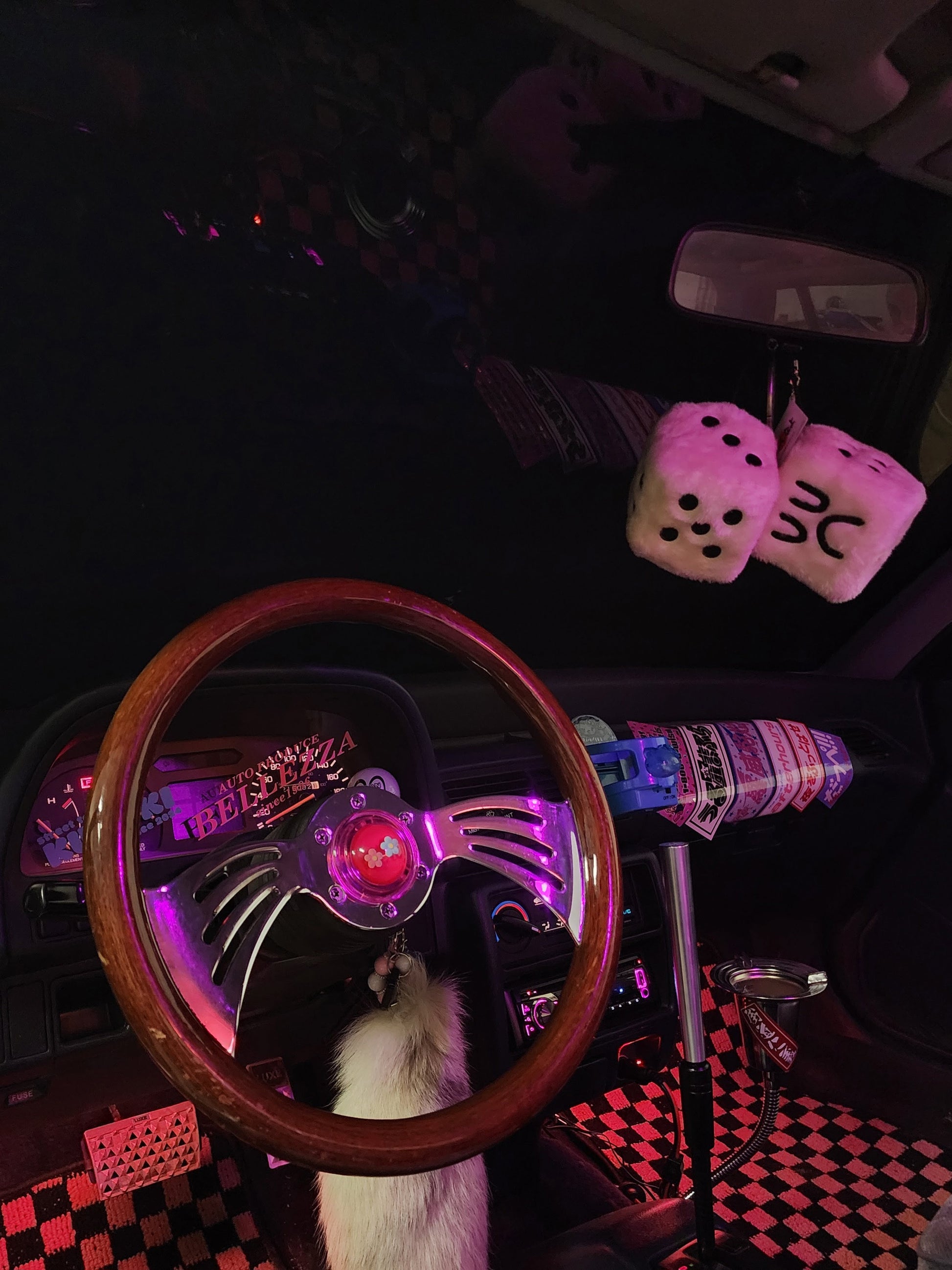 Wooden Steering Wheel 350mm