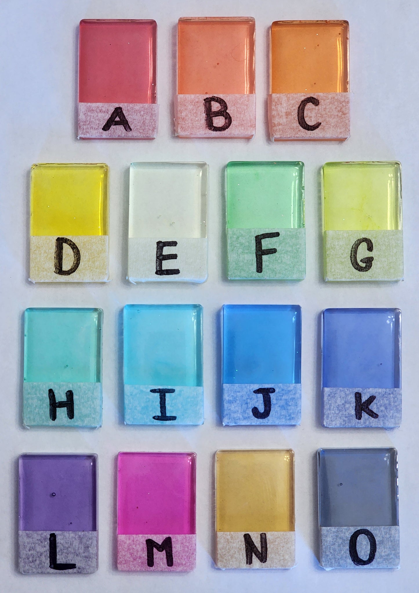 AF09 Honda Tact Clear Lenses 