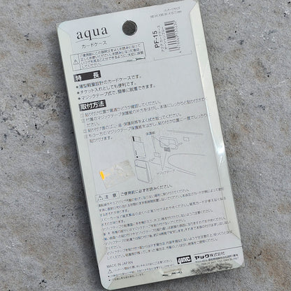 Aqua Card Holder