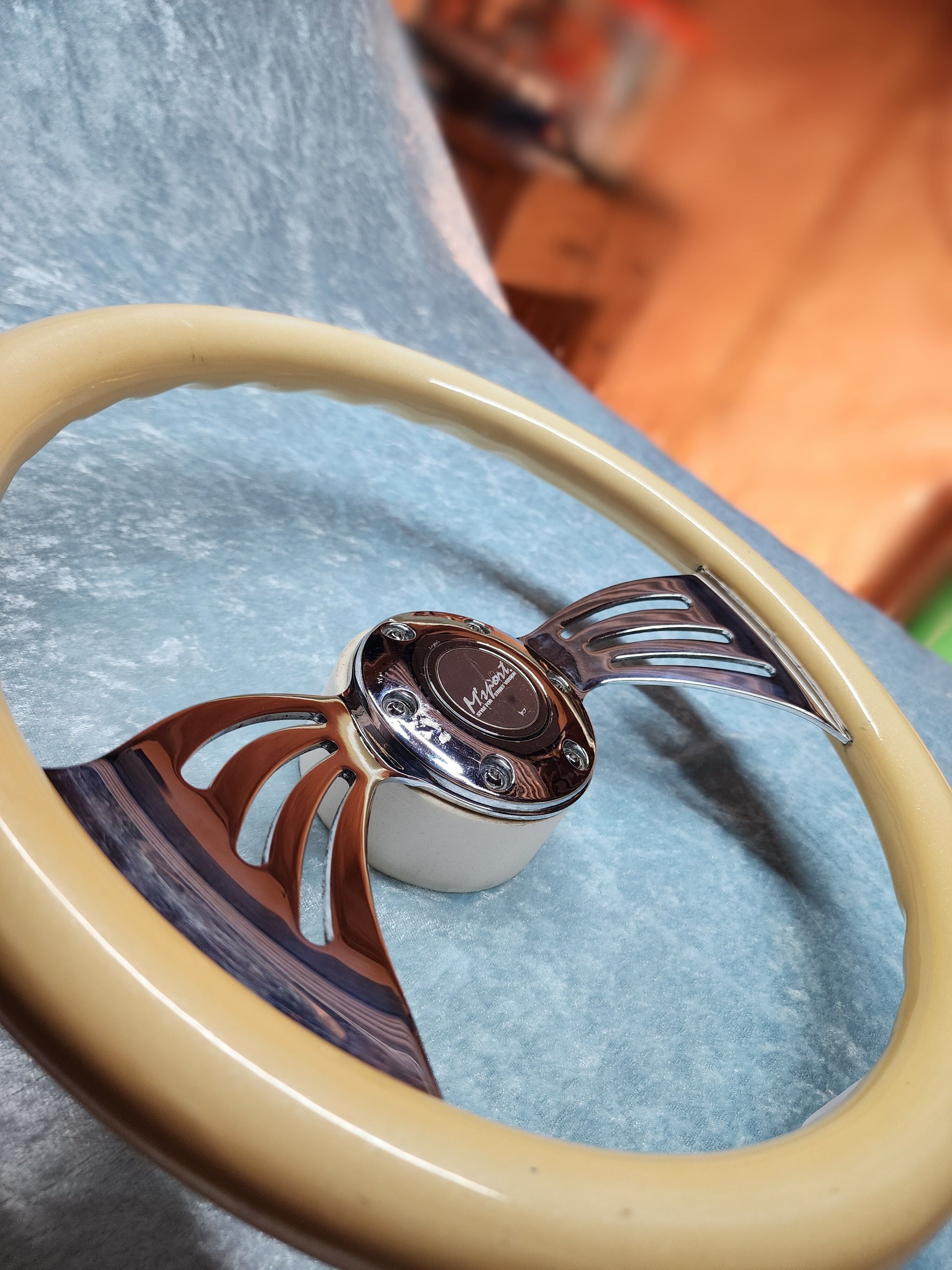 M-Sport Wooden Steering Wheel 